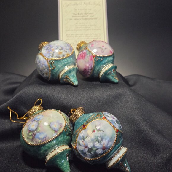 Lena Liu "Jeweled Hummingbirds" Ornaments christmas - Picture 1 of 8